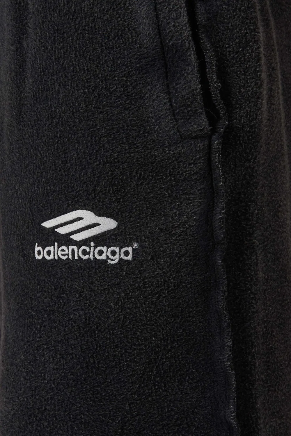 Спортивные штаны оверсайз из флиса 3B Sports Icon Balenciaga — фото 4