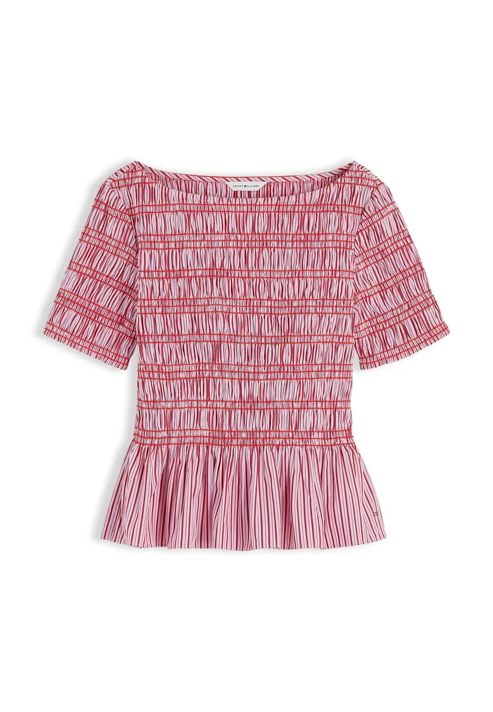 Вышивка в виде лодки - блузка Tommy Hilfiger, Pink — фото 4