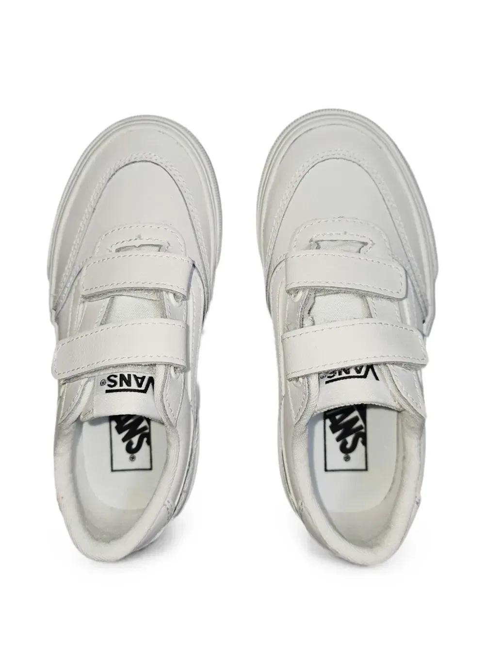 Кроссовки Brooklyn LS V на липучках Vans Kids, белый — фото 3