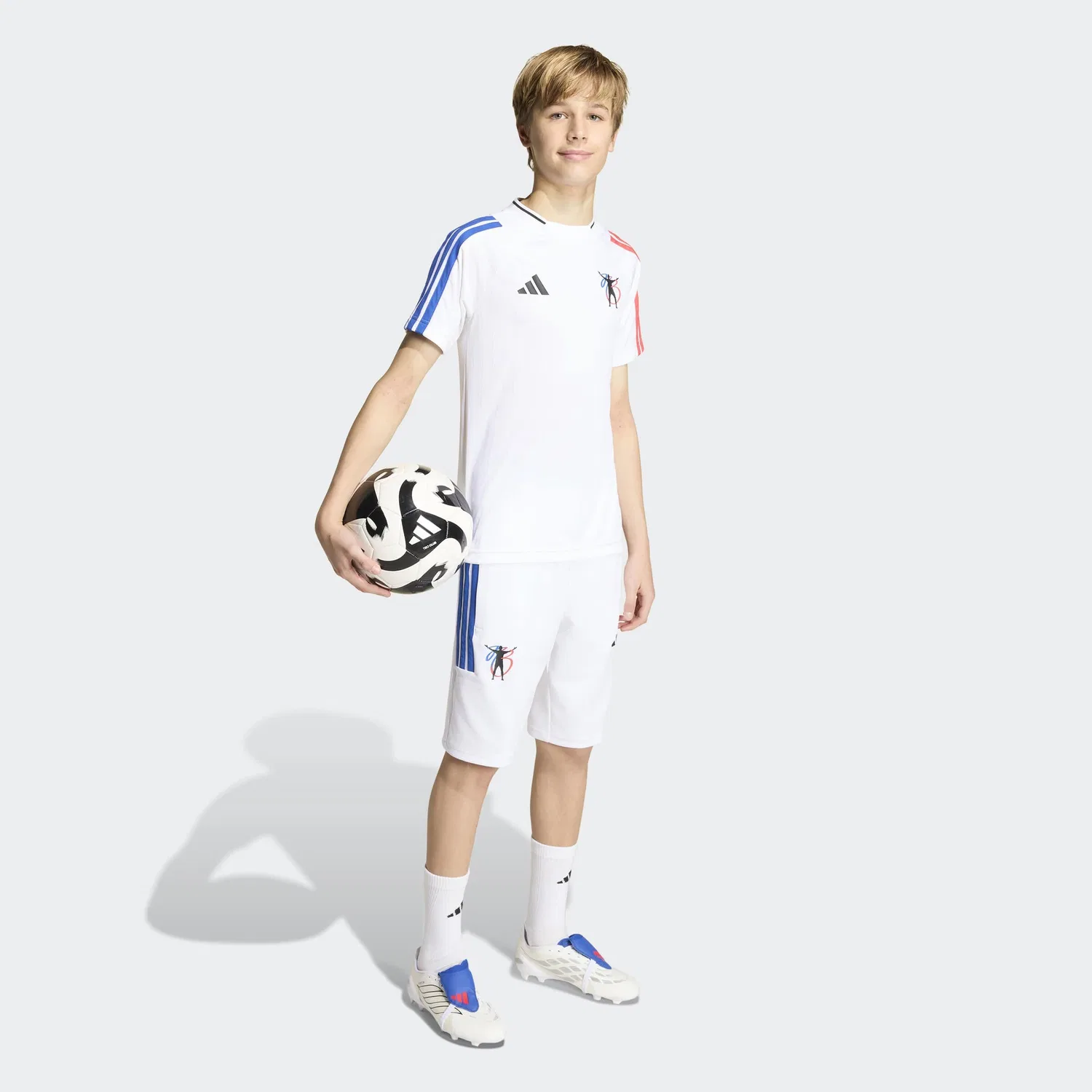Спортивная футболка Adidas Performance Shirt Jude Bellingham белого цвета