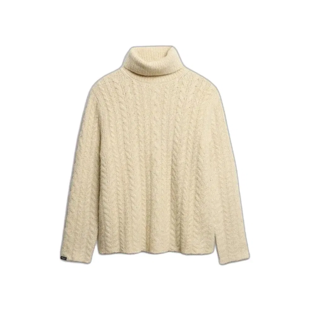 Женский свитер с высоким воротником Superdry, Beige