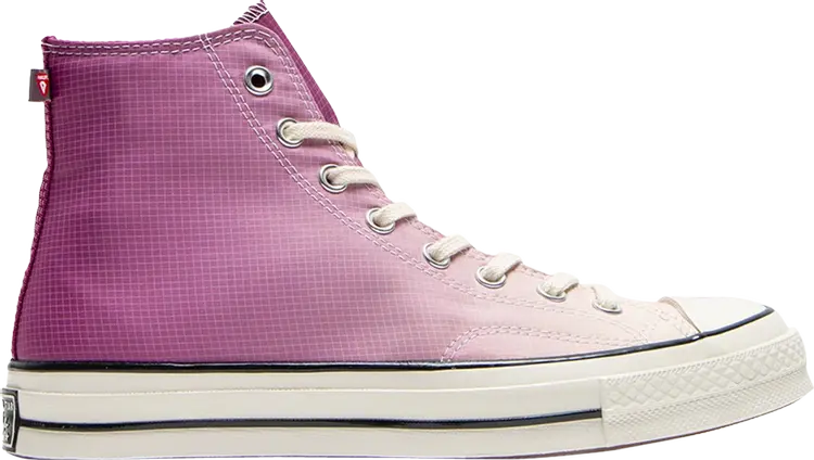 

Кроссовки Converse Chuck 70 High Primaloft Rose Maroon, фиолетовый