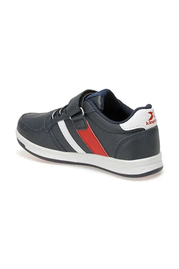 Детские кроссовки для мальчиков с текстурой Kinetix, Navy Blue — фото 2