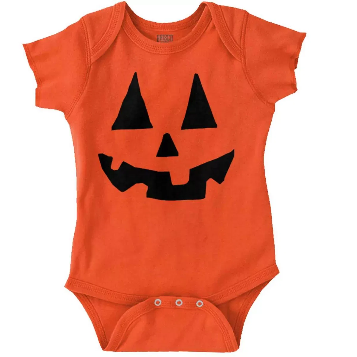 Детский боди-комбинезон с принтом Jack O' Lantern Pumpkin Face Brisco Brands, Orange