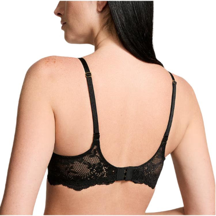 Бюстгальтер Victoria's Secret Dream Angels Lace Push-Up, черный — фото 3