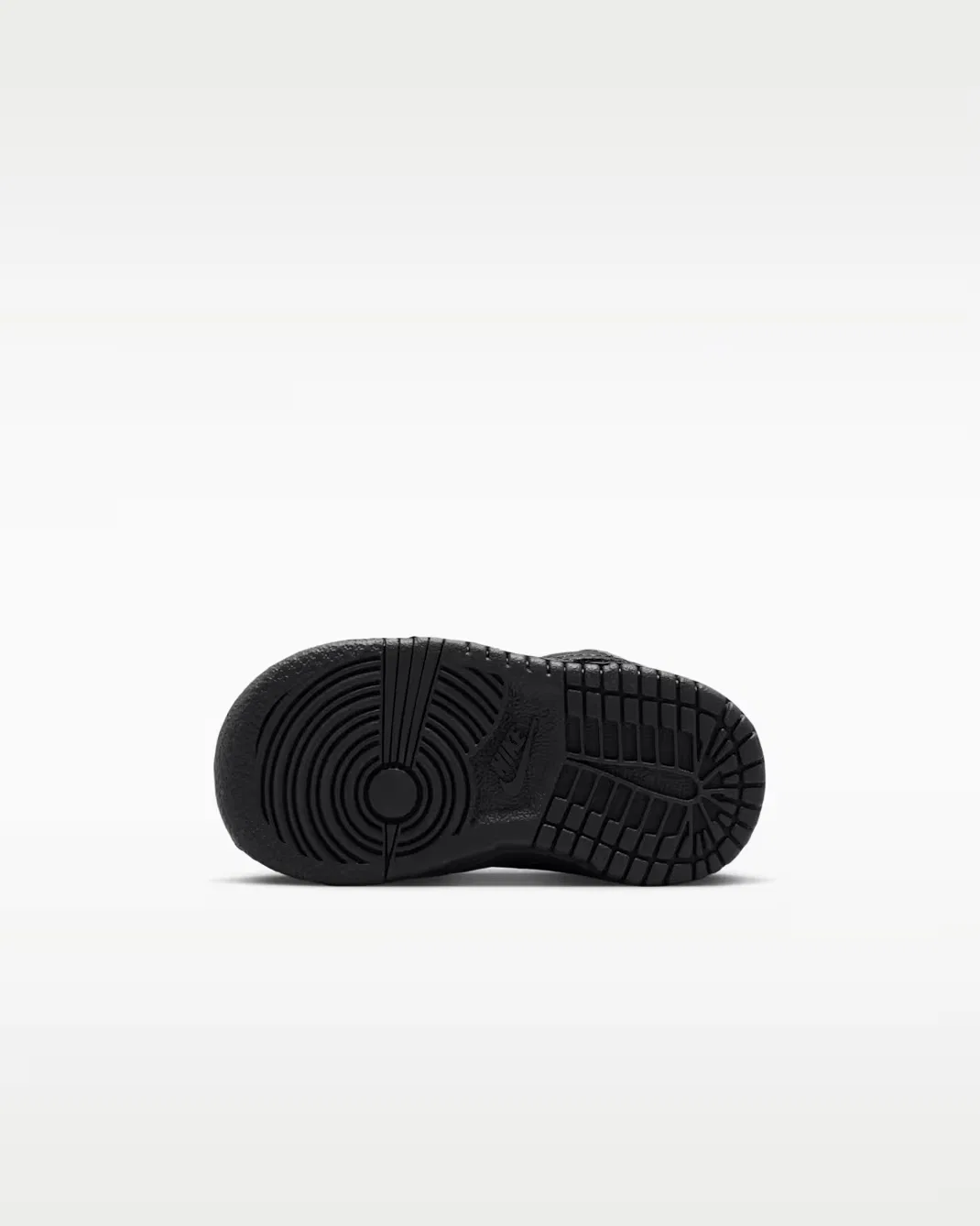 Детская/подростковая обувь Nike Dunk Low, Black/Black/Black — фото 2