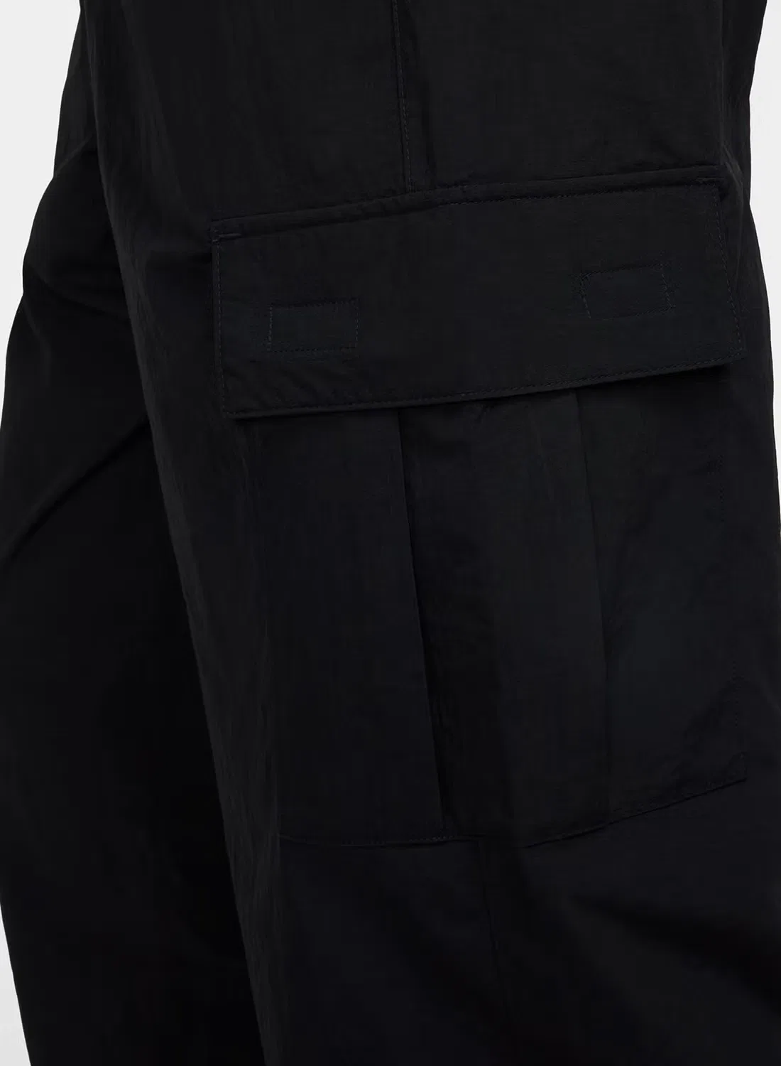 Брюки карго свободные Nike M nk club wvn cargo pant, черный — фото 3