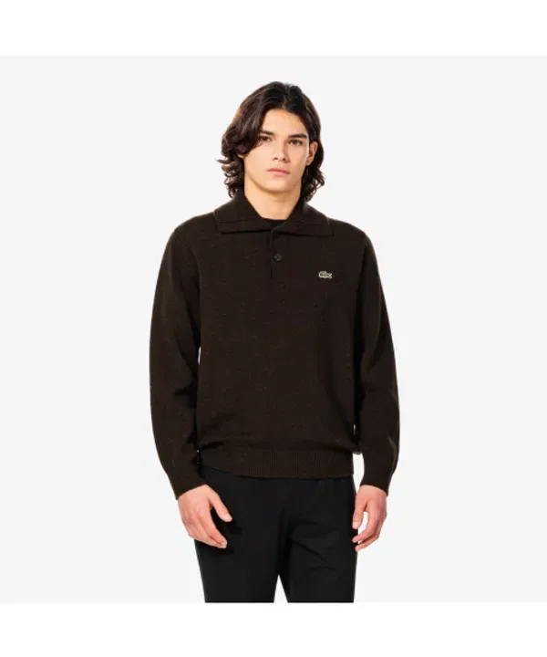 Свитер полузастегнутый на пуговицы, ah332e-55n, Lacoste