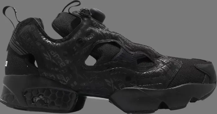 

Кроссовки blackeyepatch x instapump fury og 'black' Reebok, черный