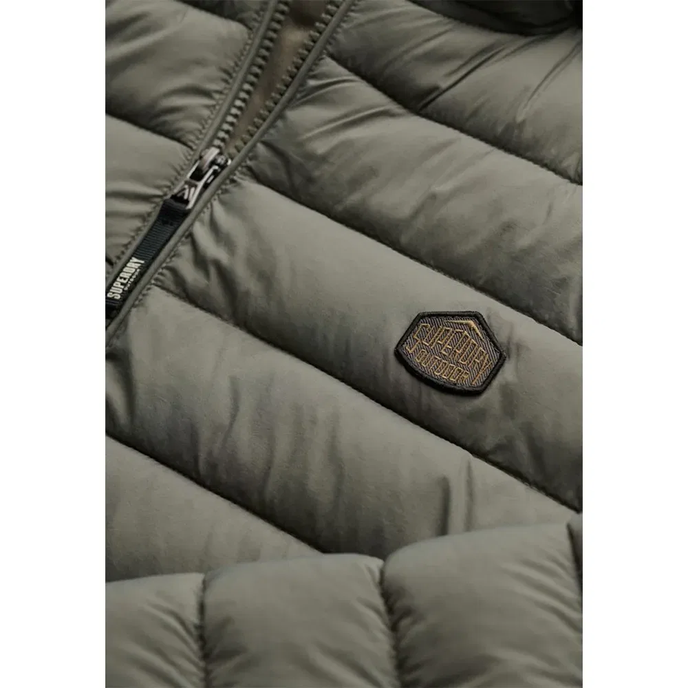 Леггинсы Superdry Fuji Lite, серый — фото 4