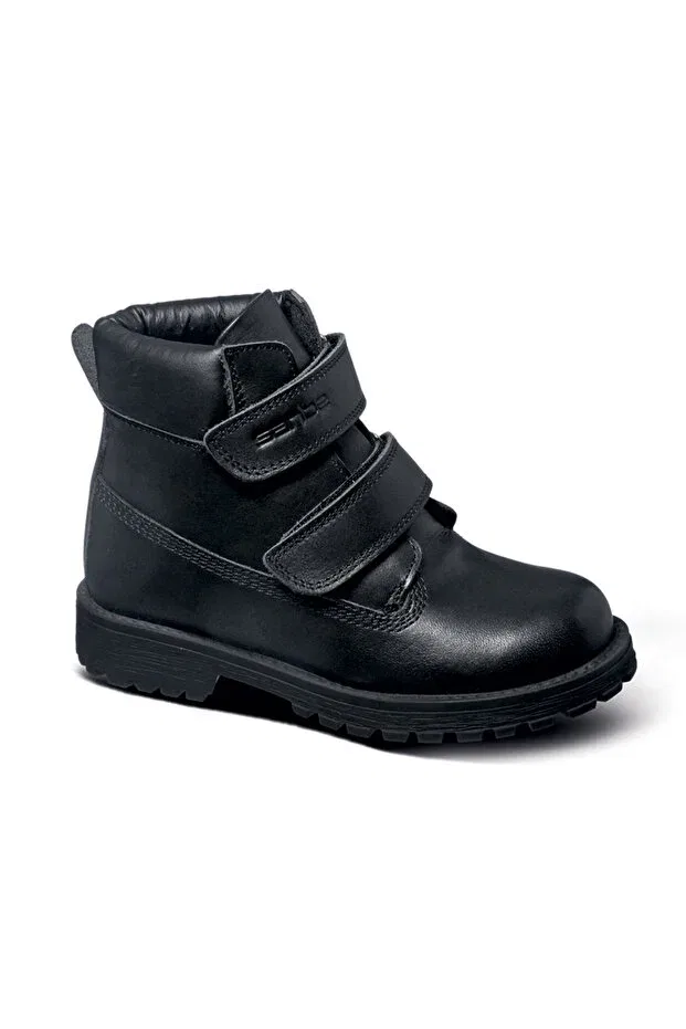Детские ботинки для девочек с коротким каблуком Sanbe, Black