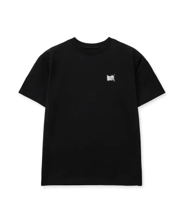 Футболка с принтом, Kids tag tee, Brownbreath Kids, черный — фото 3