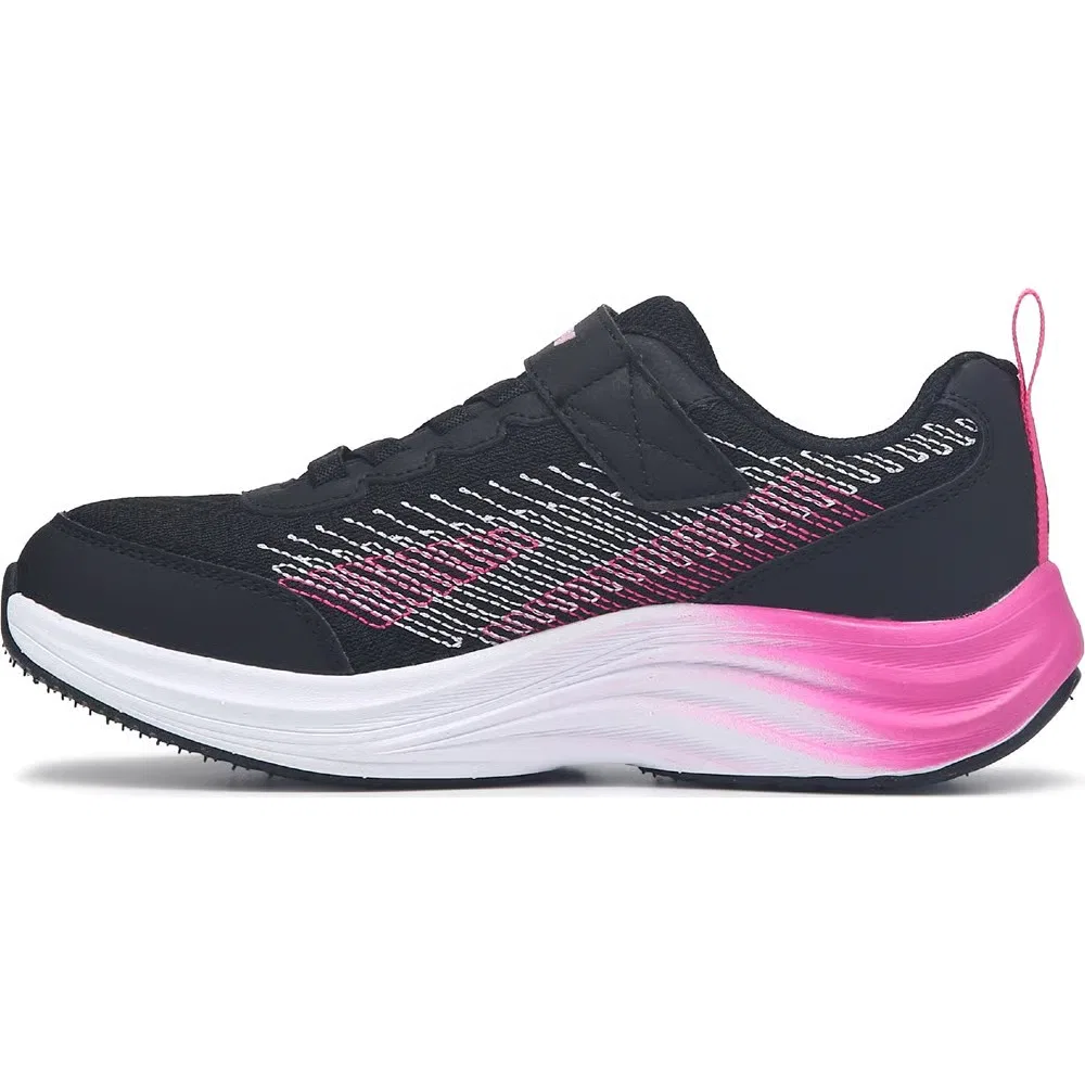 Детские спортивные кроссовки Elite Sport Pulse Skechers, Black/Pink — фото 3