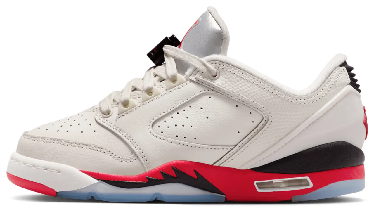 Кроссовки для мальчиков Sixty Plus Low Jordan, цвет White/Red/Silver — фото 2