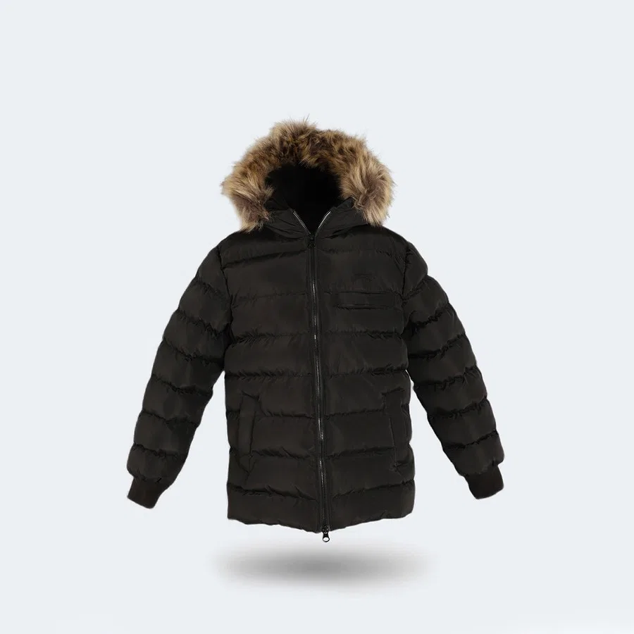 Детский пуховик с капюшоном Calisto New Slazenger, Голубой