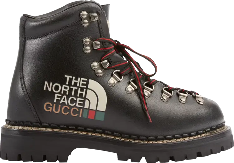 Кроссовки The North Face x Gucci Wmns Ankle Boot Black, черный
