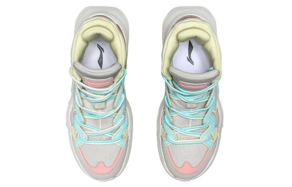 Кроссовки легкие баскетбольные высокие Li-Ning, синий — фото 4