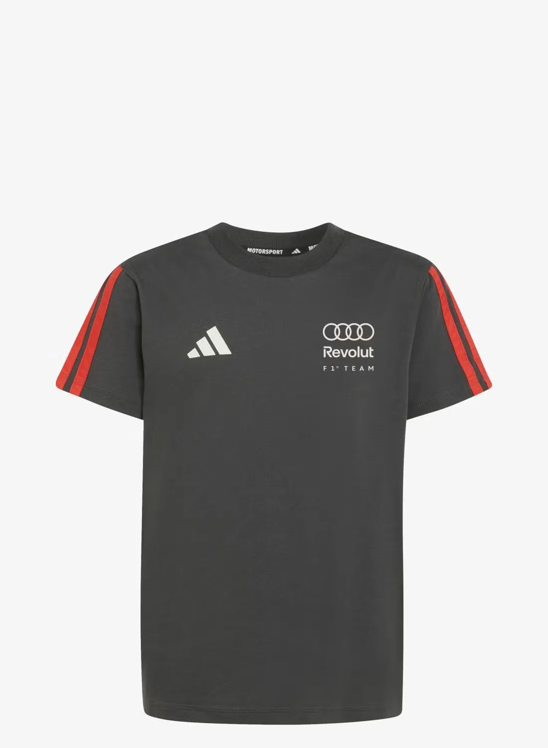 Футболка с принтом Audi Revolut F1 Team DNA Adidas, черный