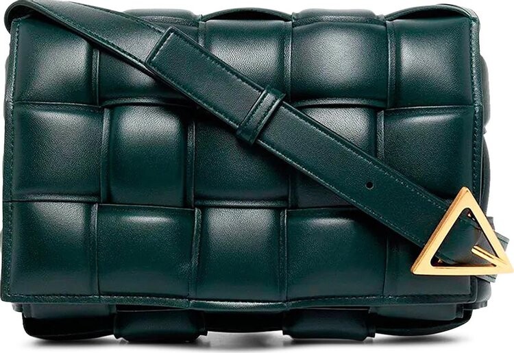 

Сумка Bottega Veneta Small Padded Cassette Bag Inkwell/Gold, черный