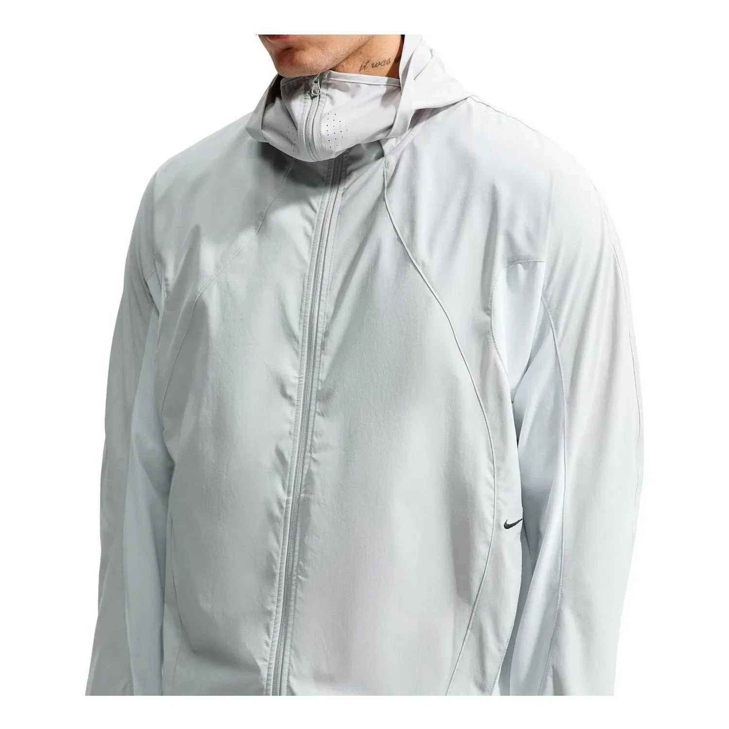 Мужская куртка с длинным рукавом Nike Tech Helios Dri-FIT Shell Jacket, серый