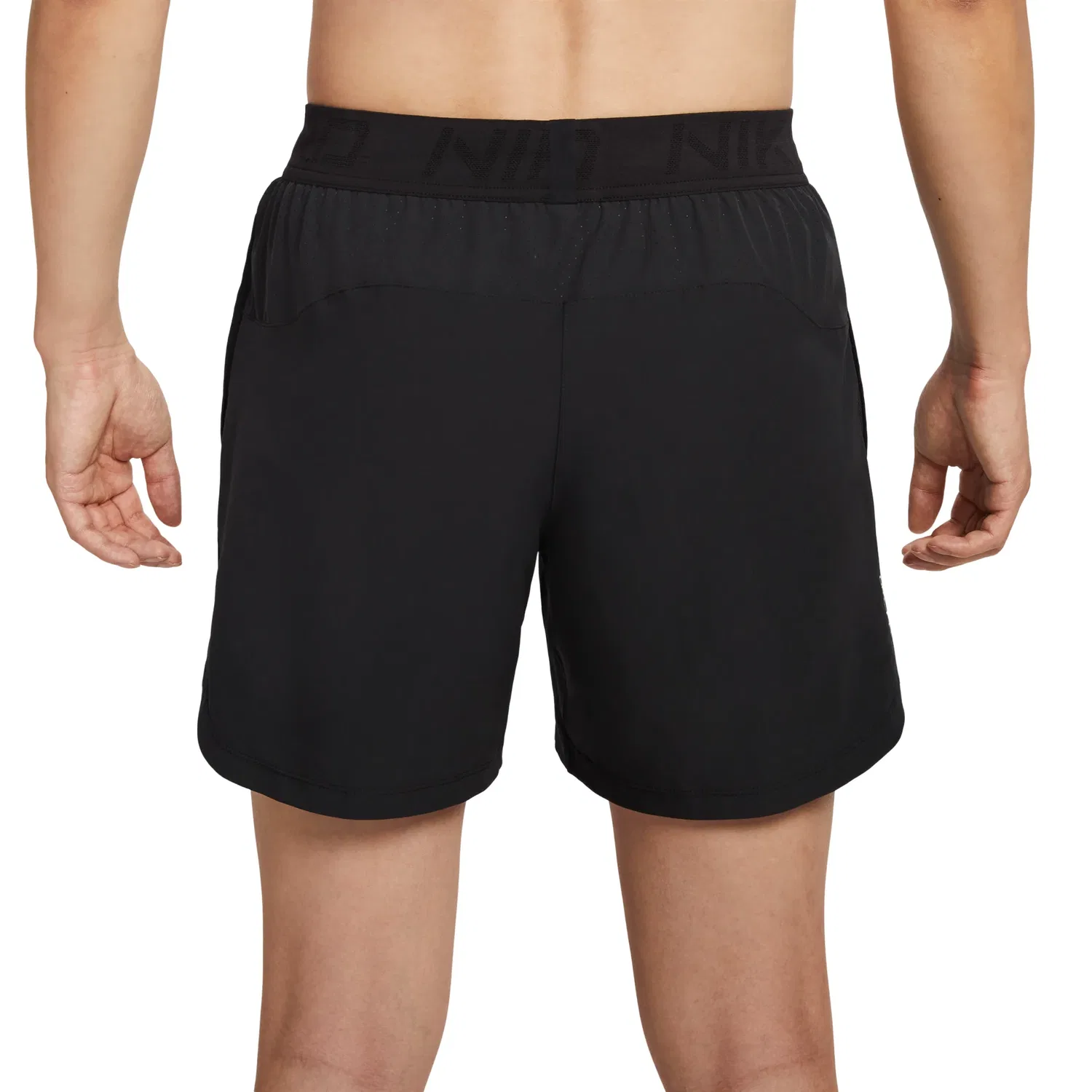 Мужские шорты для тренировок Pro Training Dri-FIT 6" Shorts 'Black' Nike, черный — фото 2