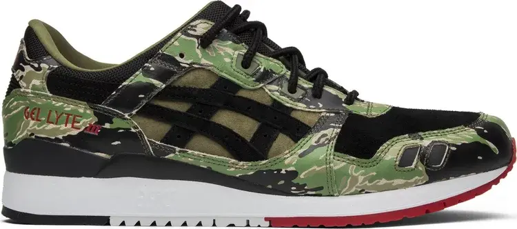 

Кроссовки atmos x gel lyte 3 'green tiger camo' Asics, зеленый