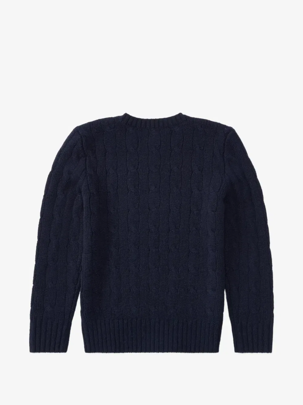Свитер фактурной вязки POLO RALPH LAUREN KIDS, синий — фото 2