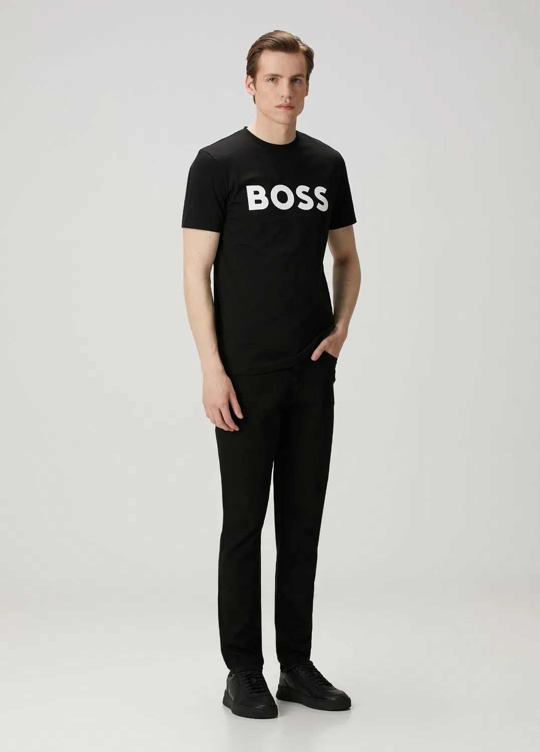 Футболка Regular Fit Boss, siyah — фото 2