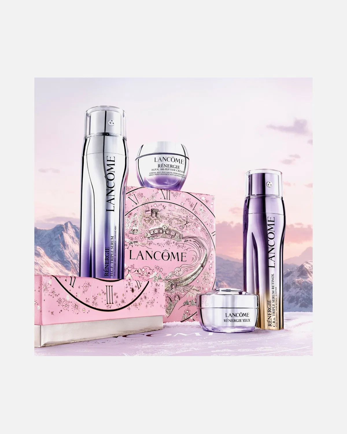 Набор для ухода за лицом набор тройной сыворотки Rénergie Lancôme, 1 Stück — фото 2