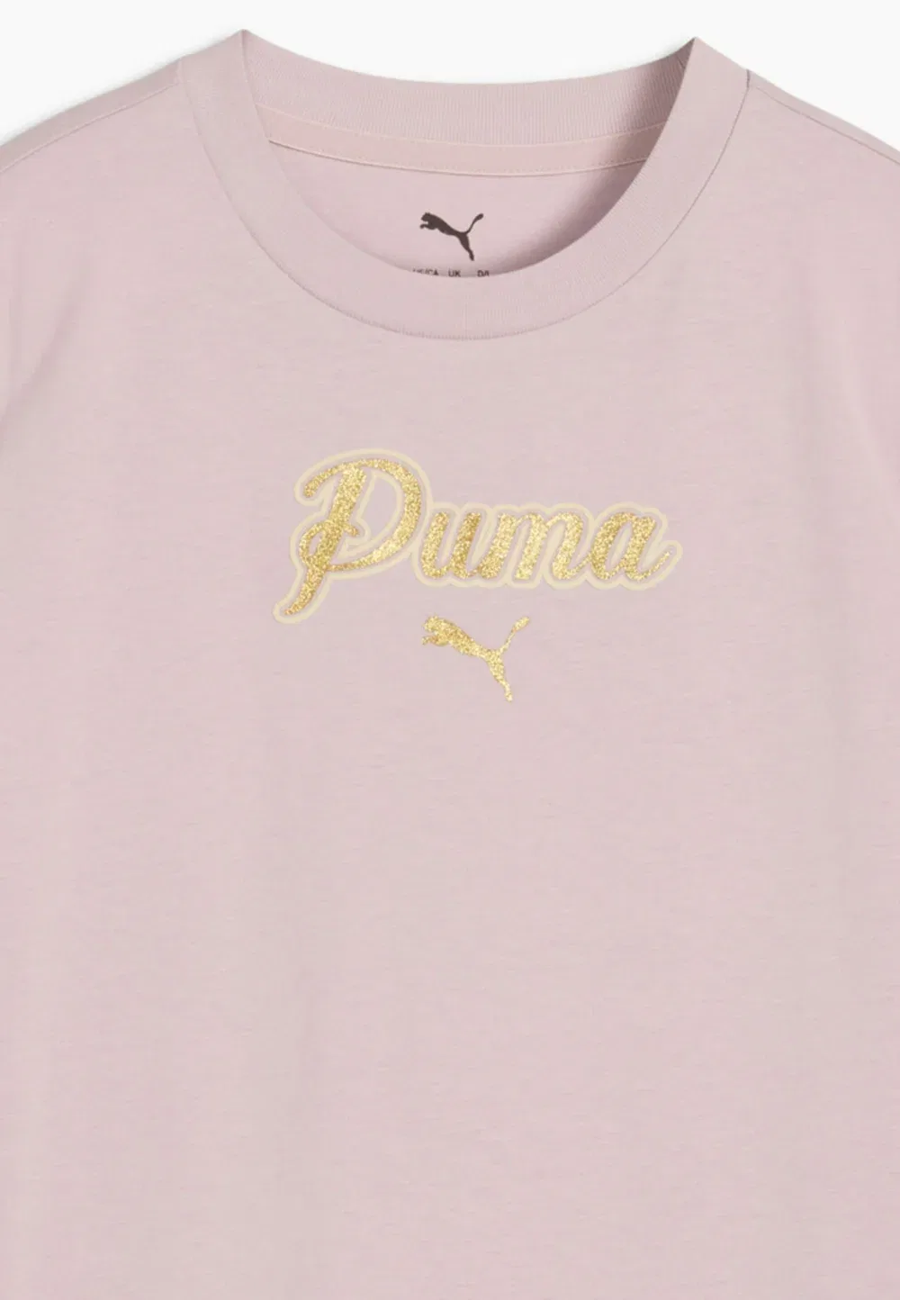 Футболка Essentials с блестками - футболка с принтом Puma, Misty Pink — фото 3