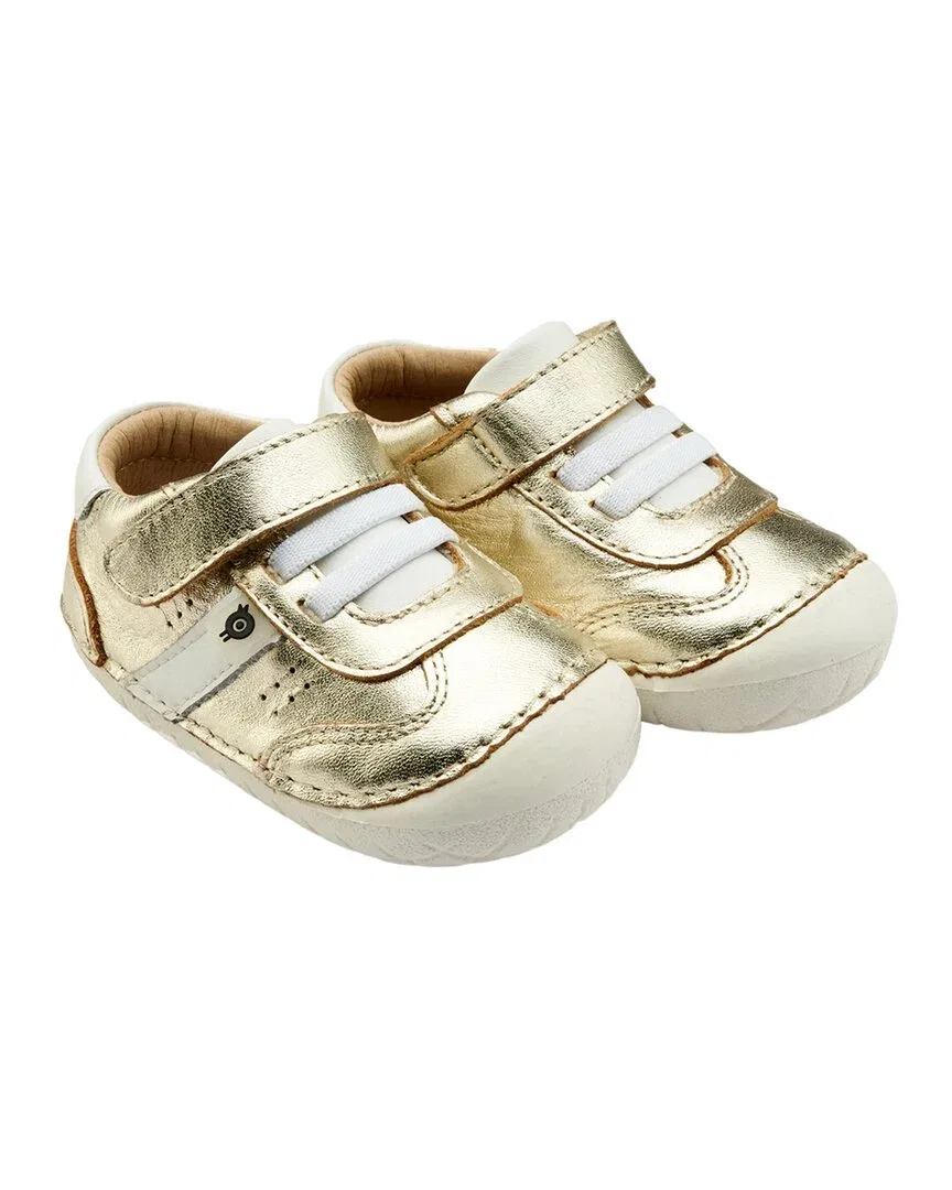 Детские кеды кожаные с ремешком Roady Pave Old Soles, Yellow
