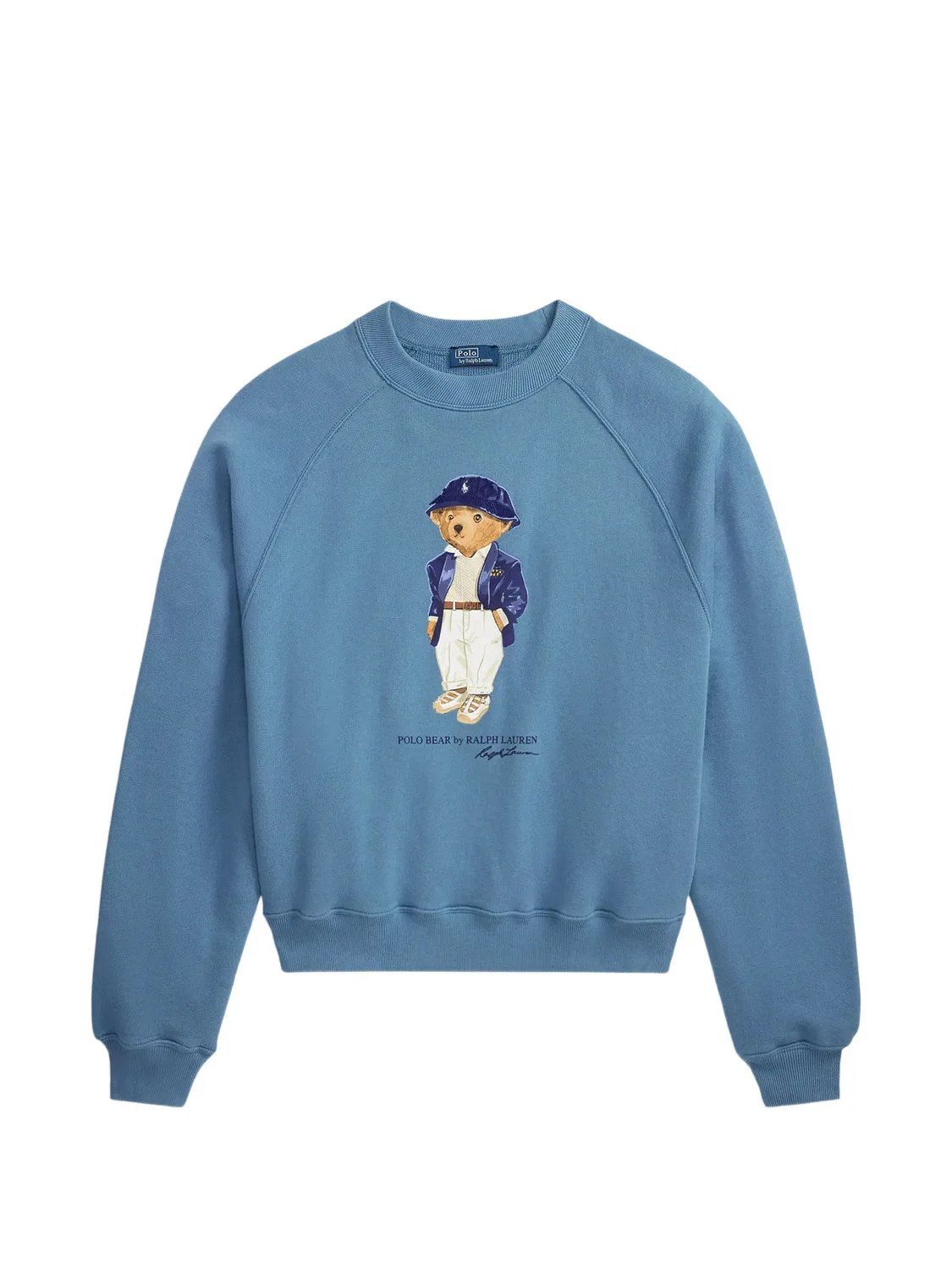 Polo Ralph Lauren Флисовый свитер Polo Bear синий