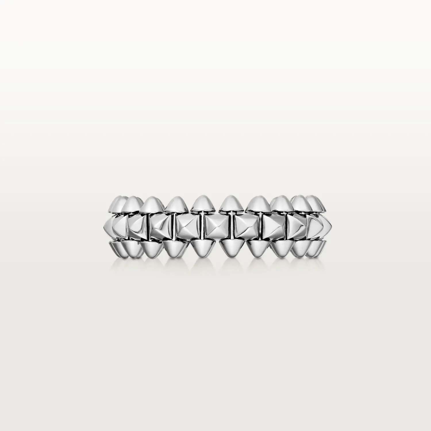 Кольцо Cartier Clash de Cartier Small, родированное белое золото — фото 4