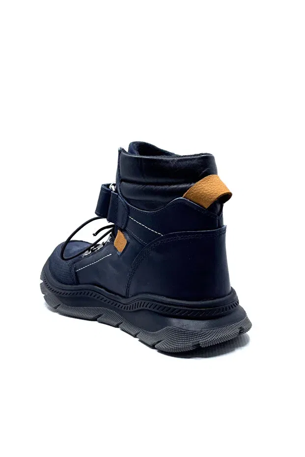 Детские ботинки для мальчиков ортопедические Perlina, Navy Blue — фото 4