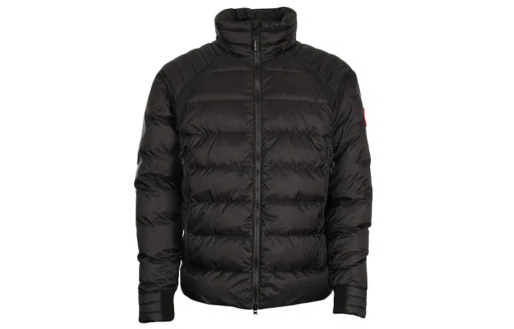 Мужская куртка с воротником-стойкой HyBridge Down Jackets Canada Goose, Black