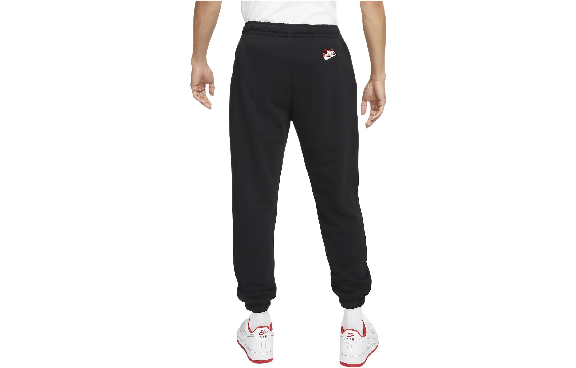 Спортивные брюки Nike Sportswear Essential+ mid-waist joggers 'Black' DD4677-010, черный — фото 2