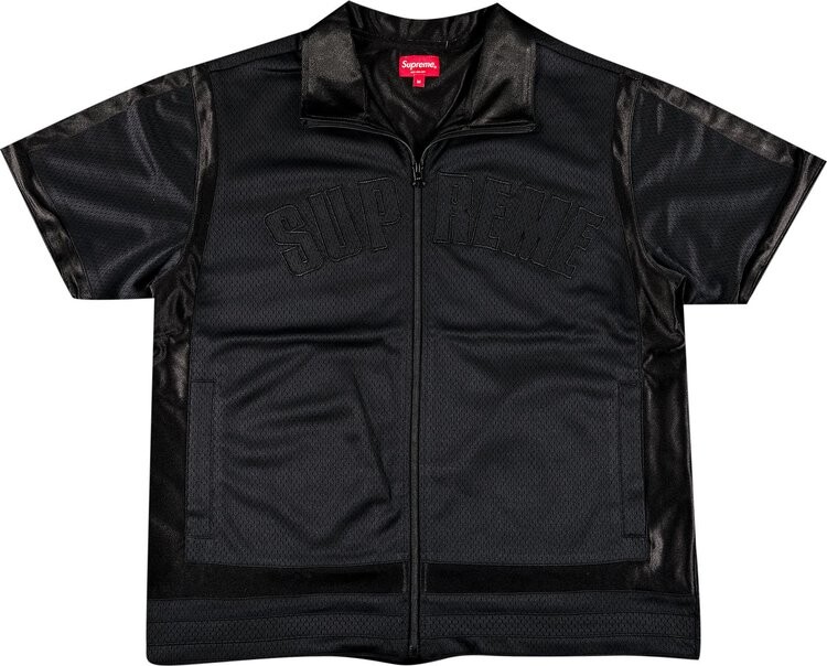 

Топ Supreme Mesh Warm Up Top 'Black', черный
