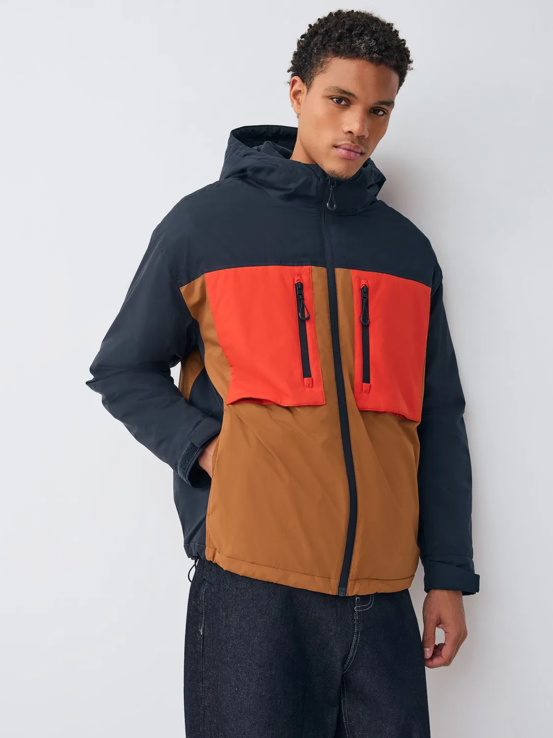 Куртка Next Performance Jacket ThermoGen в темно-синем цвете — фото 3
