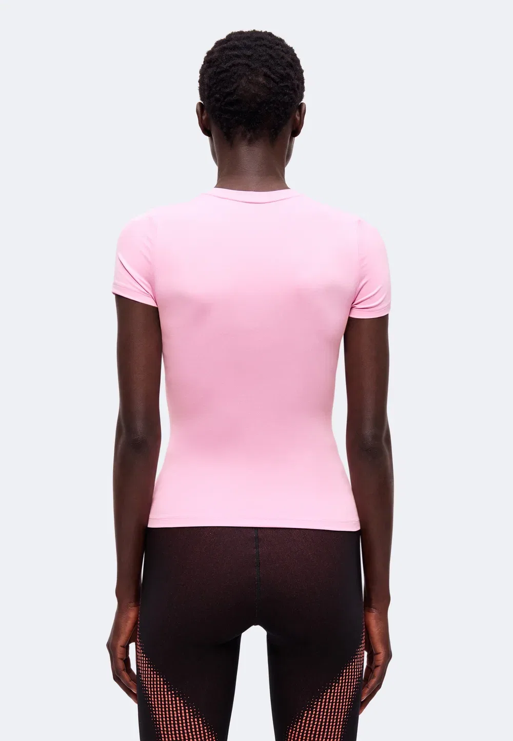 Одна - спортивная футболка Nike Performance, Pink Rise/White — фото 3