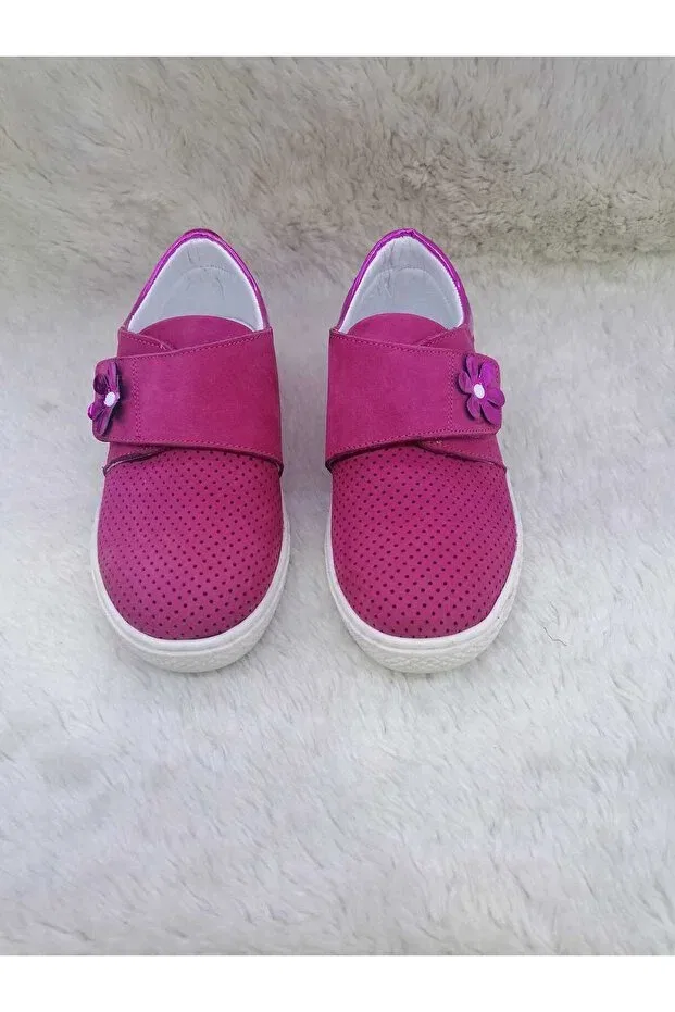 Детские туфли для девочек ортопедические Özgür Kids, Fuchsia — фото 3