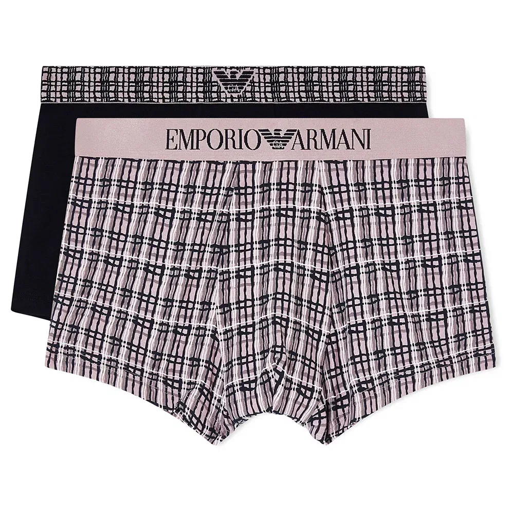 Боксеры трусы 2 шт Emporio Armani, мультиколор