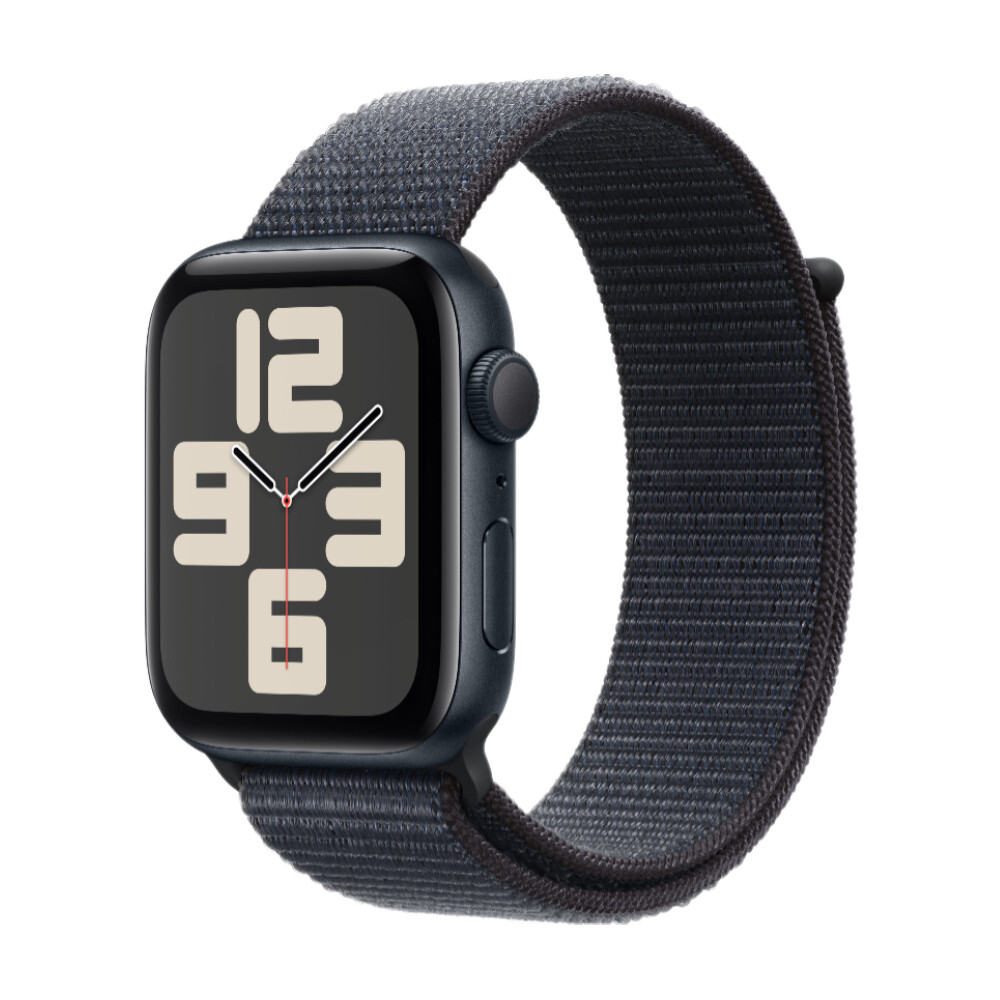 

Умные часы Apple Watch SE 2024 (GPS), 44 мм, Midnight Aluminum Case/Ink Sport Loop, Черный, Умные часы Apple Watch SE 2024 (GPS), 44 мм, Midnight Aluminum Case/Ink Sport Loop