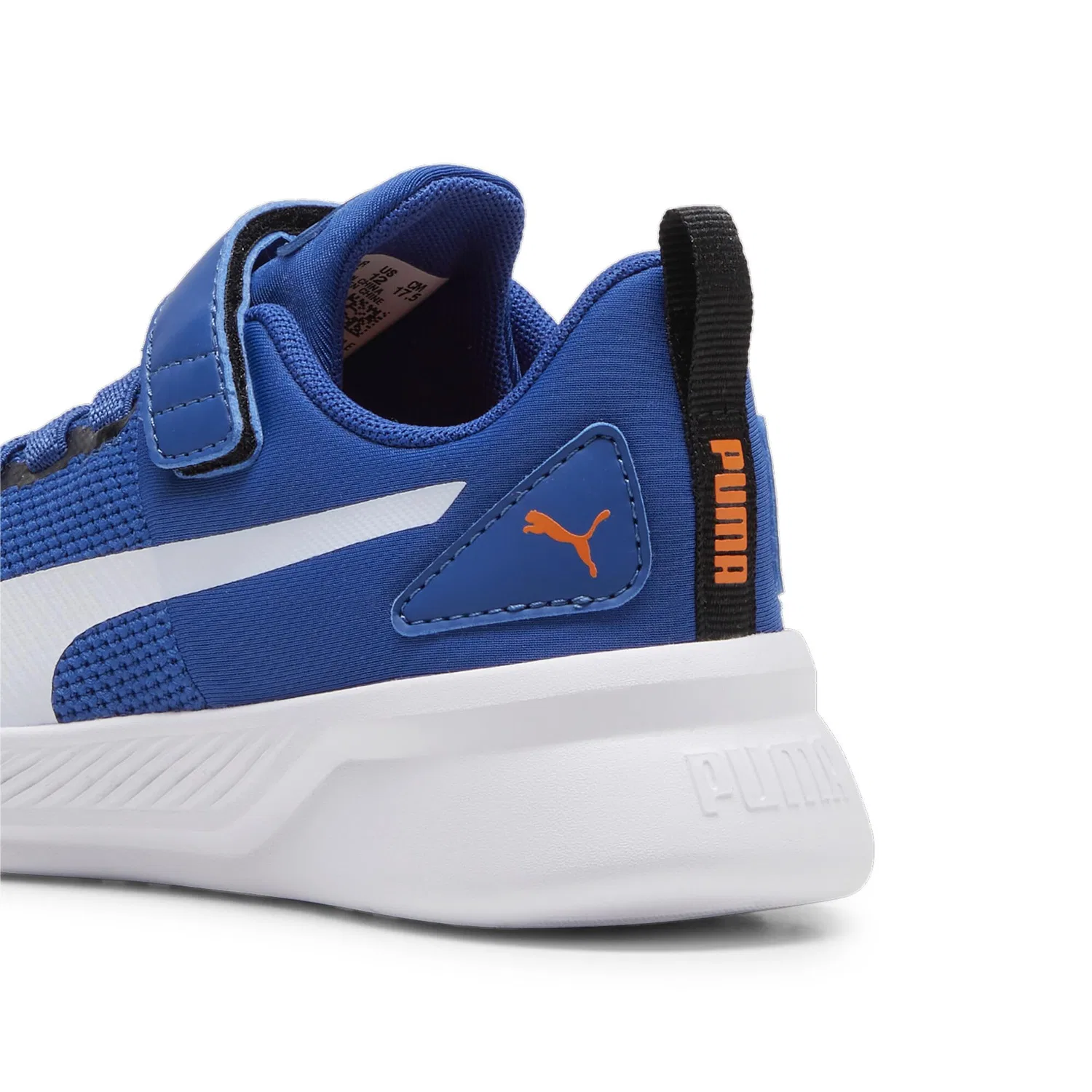 Детские кроссовки для мальчиков с сетчатым верхом Puma Flyer Runner V PS, Cobalt Glaze Puma White Puma Black — фото 3