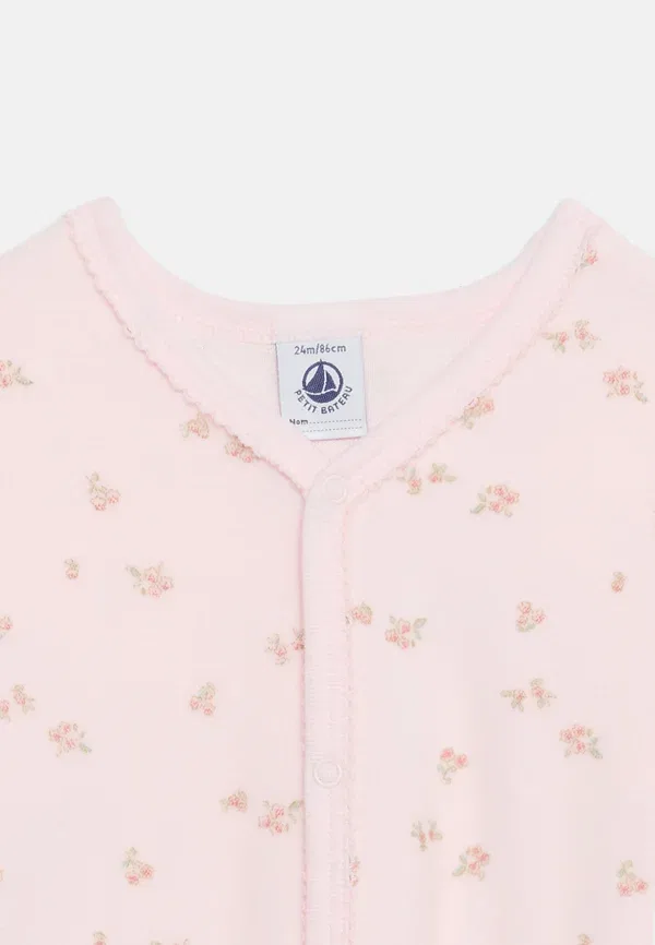 Комплект пижамы цветочный принт Petit Bateau Pink, розовый — фото 4