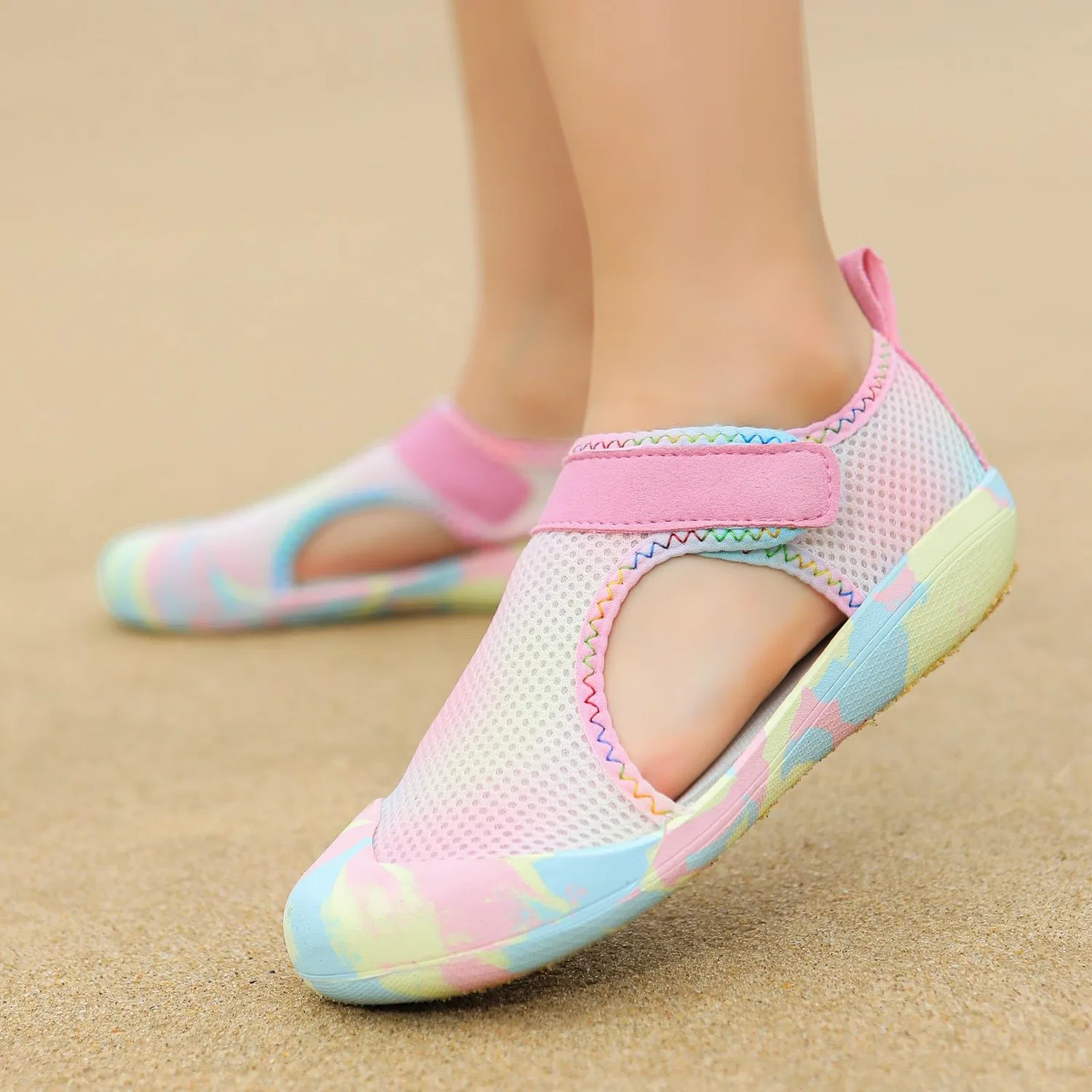 Детские кроссовки для мальчиков с принтом Pianta Larga Scarpe Scoglio Bambino Scarpe Gravel Sandali Barefoot Bambina LED Bambini Trekking da Ginnastica Ragazzo 31 Running Espadrillas Spiaggia 30 32 per Colorata Occhio di Bue Tela 25 Ragazza, Pin... — фото 2