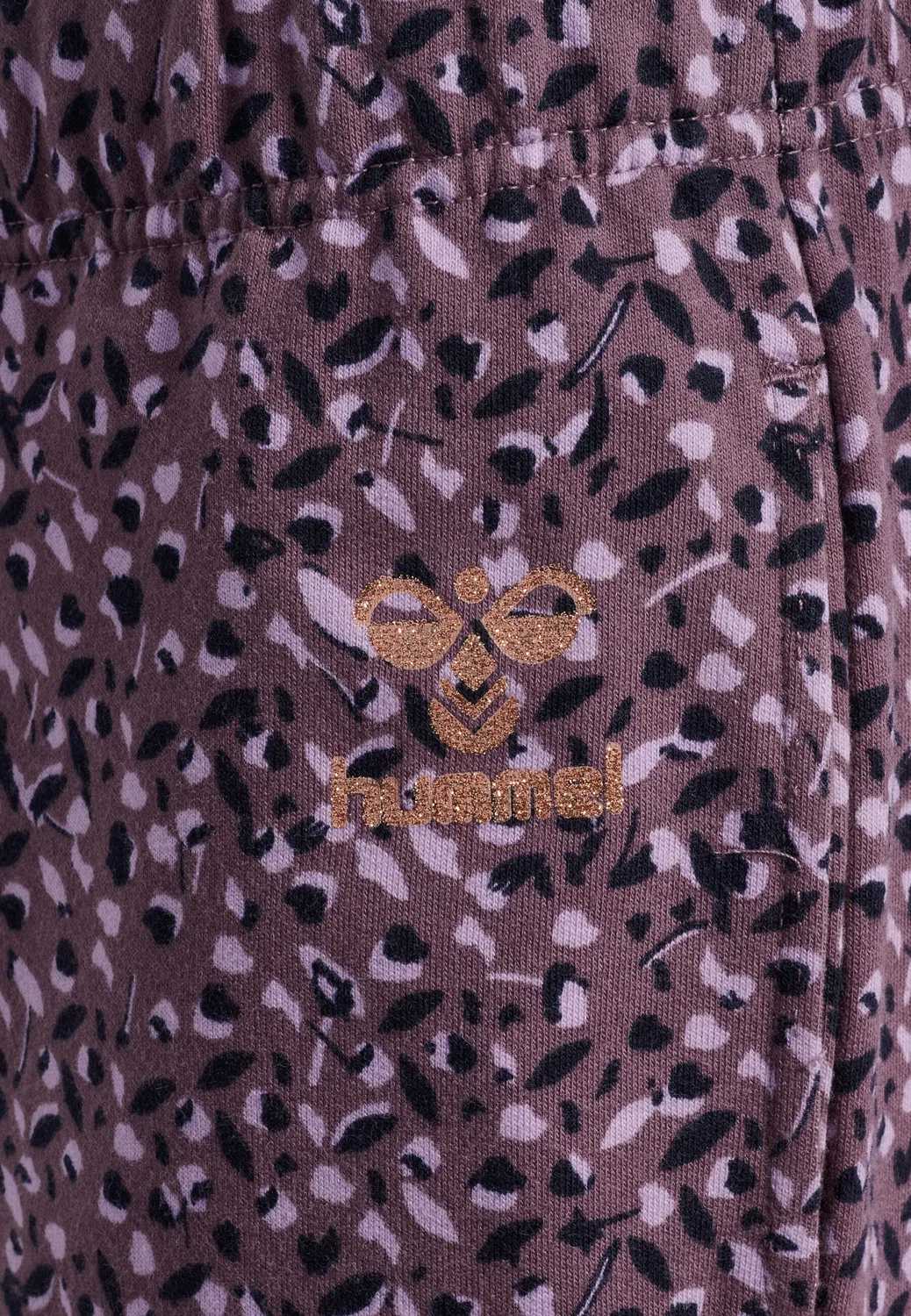 Детские спортивные штаны с регулируемой талией Hmlannika Hummel, Darklila — фото 3