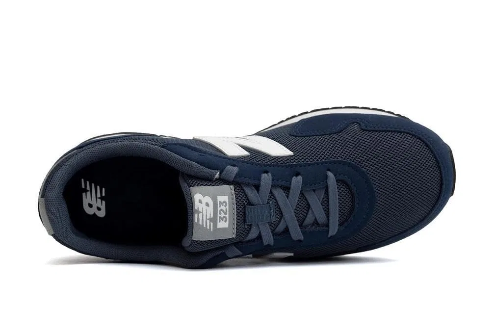Детские кроссовки с ретро-дизайном New Balance, Nb Navy — фото 3