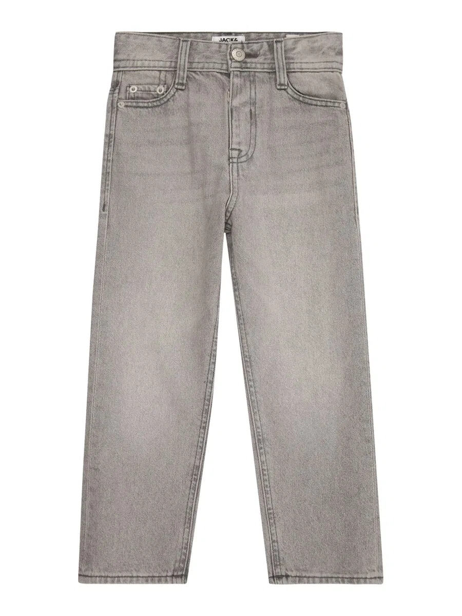 Джинсы JACK & JONES MINI Regular Jeans 'JJIChris JJOriginal' серого цвета