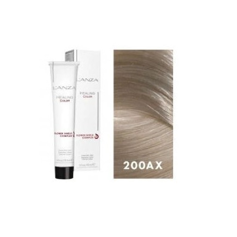 

Крем-краска для волос L'ANZA Healing Color 200AX (200/9) Super Lift Extra Ash Blonde, 60 мл
