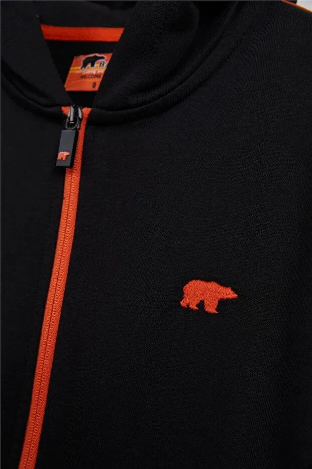 Детское худи для девочек Relaxed Fit Bad Bear, Black — фото 2